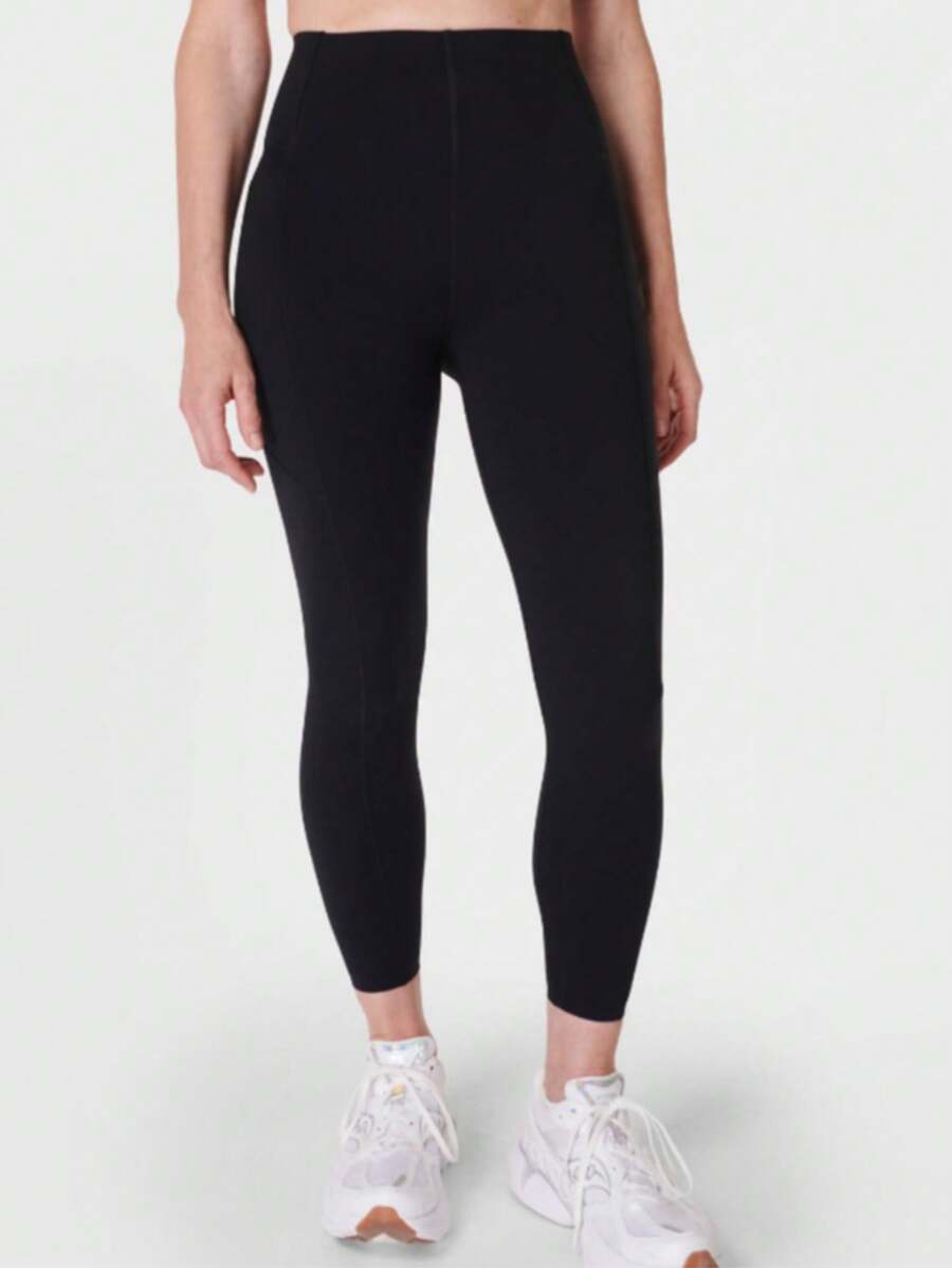 Power UltraSculpt 7/8 High Waist Leggings - Black - View 1