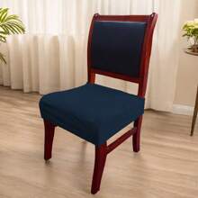 1/2/4/6pcs Thickened Corn Fleece Cushion Covers, Square Chair Pad Seat Covers For Dining Room, Kitchen, Chair Sofa, Removable Soft Cushion Slipcovers - Multicolor - View 24