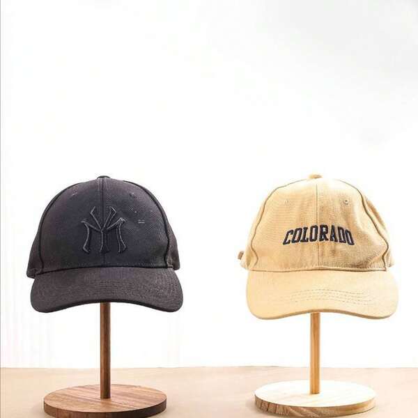 1 Stück Hutständer aus Holz, Tischständer für Perücken-Mannequins