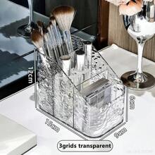 Makeup Storage Organizer Clear Skincare Organiser For Vanity Storage Box For Lipstick Cosmetic Organizer Perfume Holder