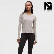 Swiftly Tech Long-Sleeve Shirt 2.0 Waist Length - Dilute Wash Soft Earth - 查看 2
