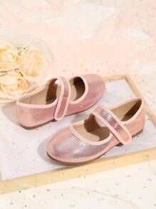 Fashionable Flat Shoes, Girl Korean Style Elegant Casual Shoes For Autumn And Winter - Pink - View 3