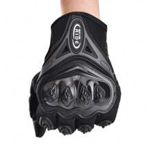 1 双摩托车手套全季全指触屏手套，舒适的防护手套，适合摩托车、滑雪、徒步旅行、越野骑行 - 男女通用 - 騎乘手套 - 查看 6