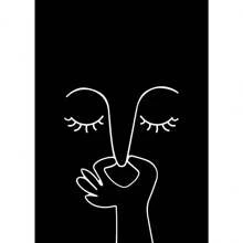 1 件趣味浴室厕所海报蒙娜丽莎和戴珍珠项链的女孩带卷纸帆布印刷品墙壁艺术适用于家居装饰无框架 - 彩色 - 查看 59