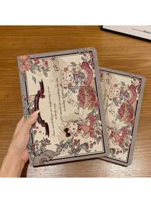 1PC IPad9 Obudowa ochronna 10.2 Retro Bunny 9.7 Book Type MINI Flip Cover Pełna osłona Air5 10. generacji