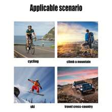 1 双摩托车手套全季全指触屏手套，舒适的防护手套，适合摩托车、滑雪、徒步旅行、越野骑行 - 男女通用 - 騎乘手套 - 查看 5