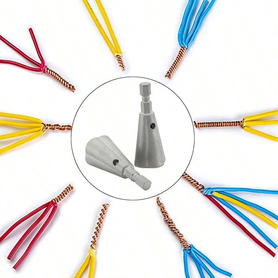Electrician's Automatic Wire Connector, Universal Wire Terminal , Twist Tie Winder, Wire Stripper - Line Paralleling Device - View 1