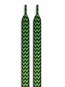 Nuevos cordones anchos y versátiles de moda, accesorios de repuesto para zapatillas - Multicolor - Ver 17