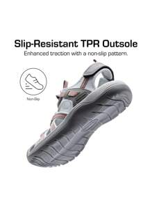 Women's Hiking Sandals Adventurous Summer Sports Shoes Outdoor - Màu Hồng  San hô - Xem 2