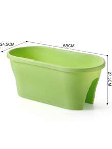 Creative Thickened Horse Riding Saddle Basin Railing Guardrail Stall Plastic Flowerpot
