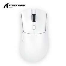 ATTACK SHARK Mouse Leve ATTACK SHARK R1 com Bluetooth Wireless Triplo Modo, Mouse Gamer Esportivo PAW3311 para Computador, Laptop, Adequado para Mini PC e Escritório