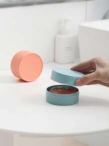 1/2/4 piezas Caja de jabón de plástico, Contenedor de jabón de viaje con tapa, Estuche de jabón portátil, Caja portajabones sellada y resistente al agua, Platos de jabón para viajes, campamentos, gimnasio, artículos esenciales de viaje, accesorios de baño para volver a la escuela