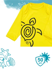 BABY BODYSUIT UV50+ PROTECTION - Amarillo - Ver 3