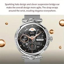 Smart Watch (Make/Answer Call), Smartwatch For Women Men, Sport Fitness Watch Compatible With Phones With 100+ Sport Modes/Ai Voice Control/Sleep Monitor/Music Control/Remote Camera/Alarm Clock/Weather Forecast, Good Gifts For Friends 2025 New - White - View 10