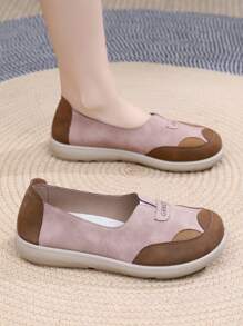 2025 Spring New Women Shoes, Waterproof Anti-Slip Breathable Fashion Versatile Soft Bottom Mother Shoes
