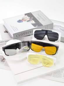 1 paire de lunettes de randonnée et de cyclisme unisexes pour l'extérieur, convient pour les voyages, avec plusieurs options de couleurs
