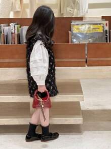 New Mini Handheld Bag, Solid Color, Small Size Wristlet