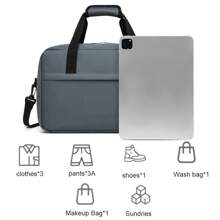 Travel Duffle Bag, Waterproof Weekender Bag Carry On Tote Bags For Women, Travel Essentials Sport Gym Bag For Men, Hospital Bag For Labor And Delivery, Overnight Bag Luggage Bag With Trolley Sleeve