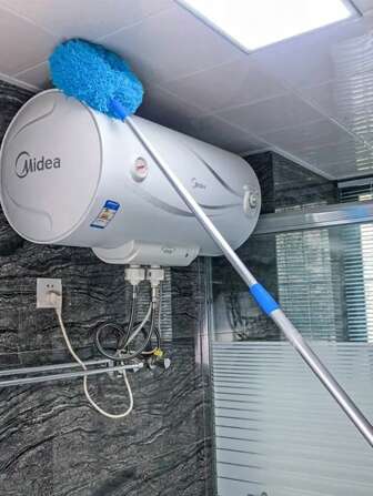 大号圆形除尘器，用于清洁天花板、除尘风扇、空调、家具