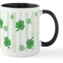 St Patricks Day Shamrocks Mugs 11 Oz (325 Ml) Ceramic Coffee Mug Mug Housewarming Mug Home Friends Mug