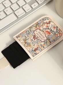 Slide Out Large Capacity Card Holder,Creative ID Card Case,Multi-Slot Anti-Demagnetization Compact Super Card Wallet