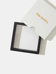 1pc Sterling 925 Silver Exquisite Elegant Geometry Mini Horse's Eye Zirconia Ear Studs Earrings For Women Daily Wearing Party Jewelry Gift - Gold - View 5