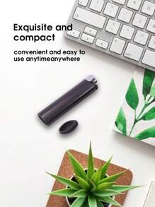 1 pieza Caja de almacenamiento con diseño de encendedor, Joyero, Almacenamiento de medicamentos, Almacenamiento de artículos de valor, Caja de almacenamiento de diseño creativo, Adecuado para ocultar objetos de valor pequeños y medicamentos (excluyendo el pedernal)