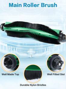 10pcs Replacement Parts Kit For IRobot Roomba Combo Essential Y0140 Y0112 Y0110 Robot Q0120 Q0110, High-Quality Accessories To Enhance Cleaning Performance - Multicolor - View 4