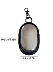 1pc Mini Clear Travel Storage Bag - Portable Organizer For Dolls With Keychain, Earphones, Cables, Lipsticks, Keys, Small Accessories With Zipper Closure, Non-Painted Edges, And No Print Design, Perfect For Travel And Daily Use Travel Essentials Travel Accessories Travel Must Haves - Multicolor - View 11