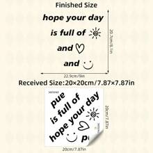 1pc PVC"TE QUIERO SANA BELLA YA ERES"Pep-Talk Art Lettering Mirror Stickers, Waterproof, Removable Decals For Bedroom, Cloakroom & Bathroom Wall Decor & Home Aesthetics Gifts Birthday Graduation Room Decor Home Decor Bathroom Decor Bedroom Decor Room Decoration Stuff Living Room Decor House Decor Home Decor Living Room Wall Art Wall Paper