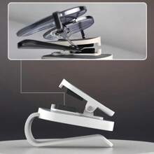 汽车遮阳板眼镜夹、汽车遮阳板墨眼夹、多功能眼镜架、汽车遮阳板收纳夹、卡片夹、票夹、安全时尚的汽车内饰组件、汽车遮阳板眼镜架、通用型铝制汽车眼镜夹、用于眼镜和卡片的多功能车载收纳整理器、时尚配饰、汽车收纳 - 彩色 - 查看 7