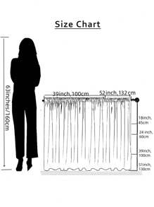 1pc Boho Style Linen Short Curtain Chic Embroidery Lace Semi Shading Cafe Curtain Valance For Kitchen Bathroom Window Rod Pocket Top - Beige - View 11