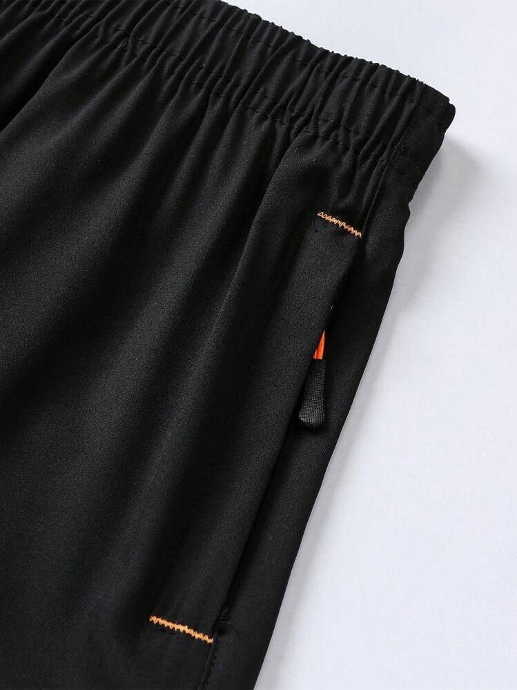 夏季健身5条装男士运动健身短裤休闲跑步速干五寸裤提臀塑身裤速干轻便男友风短裤 - 彩色 - 查看 6