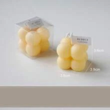 1 pieza Vela de cera de soja con aroma, con diseño de nube, decoración del hogar, estilo nórdico, regalo, boda - Multicolor - Ver 14