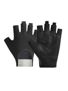 1 par de luvas de ginástica unissex, luvas leves, respiráveis e antiderrapantes para treino de academia, acessórios de academia, esporte, academia, exercícios em casa, luvas de ginástica femininas, luvas de boxe, luvas de ginástica, luvas de ginástica, luvas de ginástica masculinas - Multicolorido - Ver 14