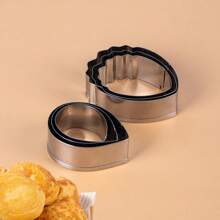 5pcs Stainless Steel Peony Cutter,Flower Cutter Fondant Cookie Flower Sugarcraft Making Tools For Wedding,Birthday Cake Decorating - Peony - View 6