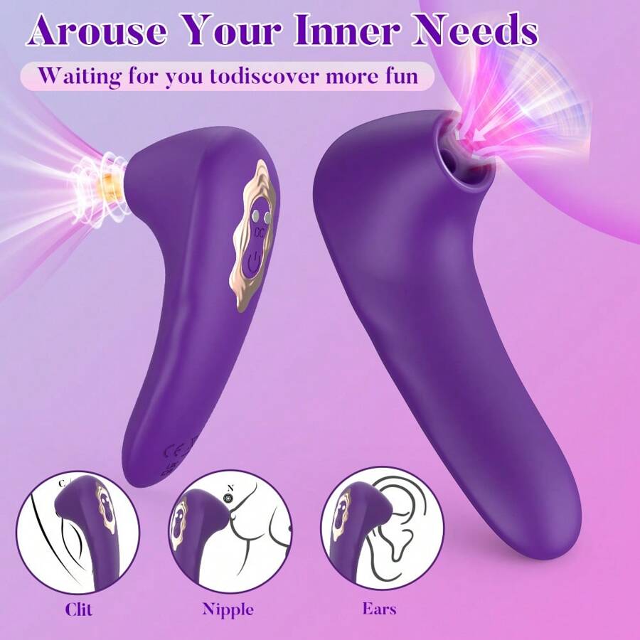 Vibrador potente de succión para estimular el punto G y el clítoris de las mujeres, masajeador de succión, masturbador femenino, juguete sexual para adultos mayores de 18 años