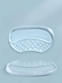 1 对硅胶前掌垫，防滑、防痛、防摩擦女式鞋垫 - 無色 - 查看 5