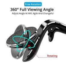 Magnetic Car Phone Holder Clip Air Vent Clip Mount Mobile Cellphone GPS Support For Xiao Mi I Phone Hua Wei Sam Sung Phone Car Stand Compatible With IPhone, Android Phone, Gift For Birthday, Family, Friends For Summer Air Vent Phone Holder, Car Accessories