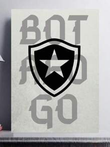 Kit 3 Decorative Plates/Frames Botafogo Football Libertadores Champion - Không có khung - Xem 3