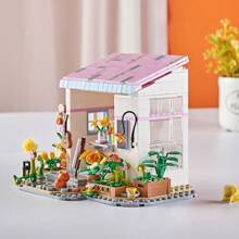 WLtoys Three Miniature Building Blocks Japanese City Architecture DIY Shop Street View House Model Building Blocks Gift Gift Gifts For Kids