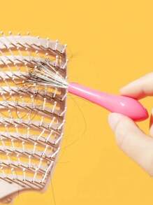 1 pièce Outil de nettoyage de peigne à cheveux - Élimine facilement les cheveux et la saleté - Outil de soins capillaires essentiels pour des cheveux sains et brillants