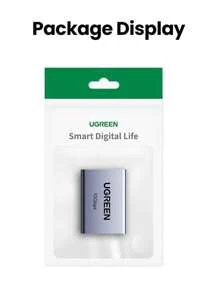 UGREEN 网络连接器 RJ45 10Gbps 延长网络信号适用于 Eterna 电缆 Cat8 7 6A 6 5E - 灰色 - 查看 11