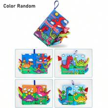 Soft Baby Book For 0-18 Months, High Contrast Colorful Soft Fabric Book With Crinkle Sound, Suitable For Infants, Can Be Used As Christmas Gift, Tummy Time Toy, Travel Sensory Early Education Toy, Best Newborn Gift For 0-6 Months Baby Boys And Girls, Best Early Development Interactive Toy For 6-12 Months, Christmas Gift - Multicolor - View 15