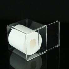 1pc Large Capacity Transparent Square Tissue Box, Tissue Box Holder, Napkin Holder, Festival Family Gathering, Kitchen Dining Table Decor For Home Kitchen Bedroom Living Room Dining Room, Home Decoration Accessories, Decorative Box, Women Wedding Gift, Summer Travel Holiday Festival Must-Have