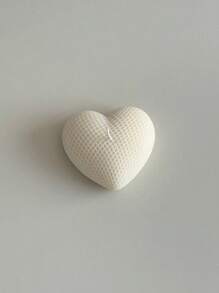 1 pezzo / 3 PZ Stampo in silicone a forma di cuore intrecciato di grandi / medie / piccole dimensioni, stampo per sapone fatto a mano, candela aromatica, decorazione atmosferica per festività, stampo in gesso per lavorazione artigianale, stampo in resina epossidica - Bianco - Visualizzare 5