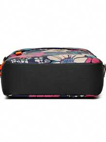 男士背包新款尼龙帆布胸包休闲运动旅行胸包单肩斜挎包印花迷你包小包钱包 - 彩色 - 查看 7