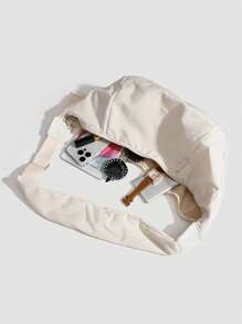 1 件休闲男士单肩包 - 大容量轻便斜挎包，男女通用流浪包斜挎包，新月形斜挎包，尼龙背包，拉链方向随机 - 彩色 - 查看 11