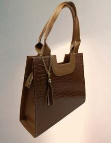 Women Shoulder Bags - 駝色 - 查看 9
