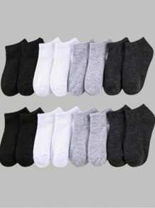 1/4/5/6/8/10 Pairs Thick Women's Winter Socks, Fashionable, Casual, Comfortable, Breathable, Odor Proof, Outdoor Sports, Running, Fitness, Compression Knee Socks, Black And White High Tube Socks For Business And Leisure Vacations - Multicolor - View 31